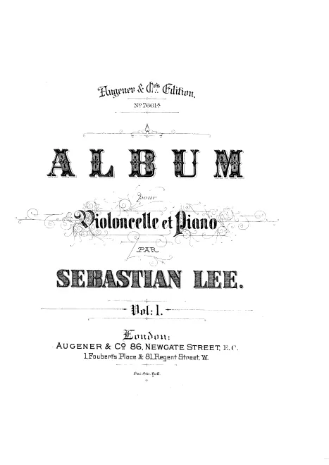 First page of 3 Stücke