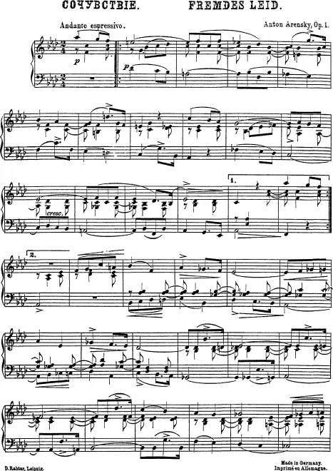 First page of 6 Canonic Pieces