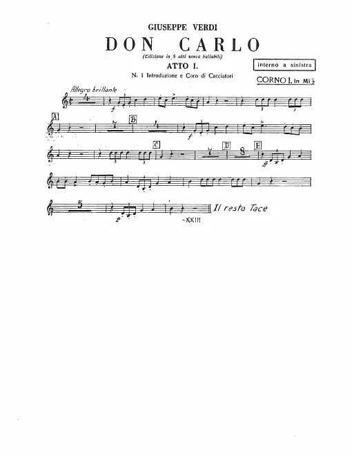 Horn 1 (E♭)