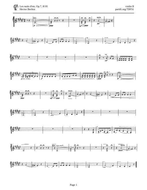 Violins II