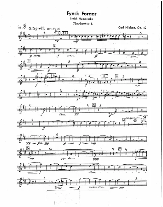 First page of Fynsk Foraar