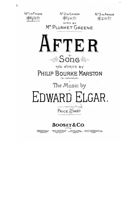 First page of 2 Songs