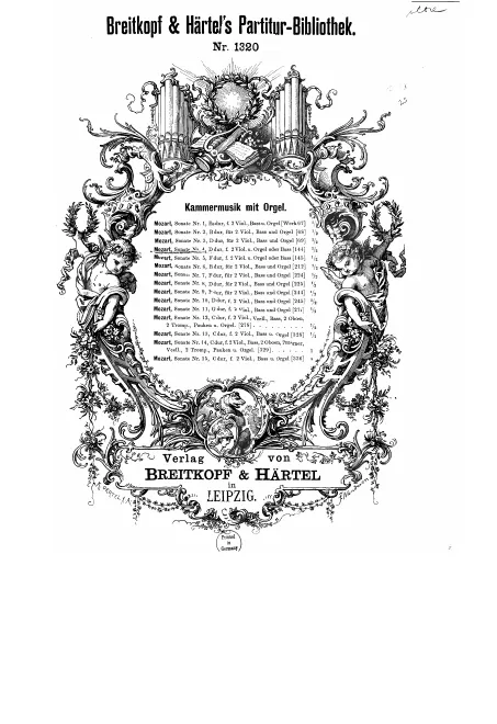 First page of Church Sonata No.4