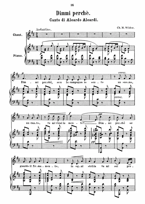 First page of 3 mélodies Italiennes, Op.35
