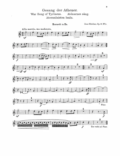 Cornet (E)