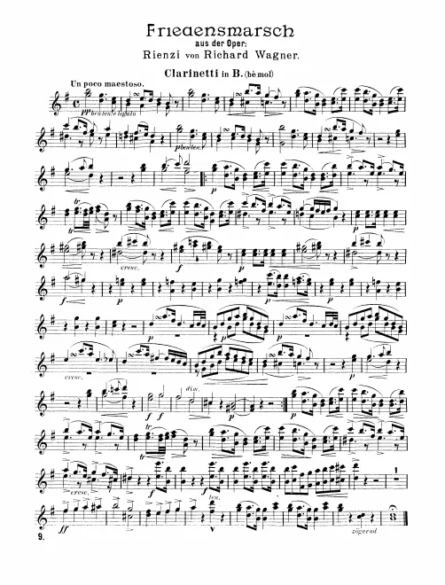 Clarinet 1/2 (B♭)