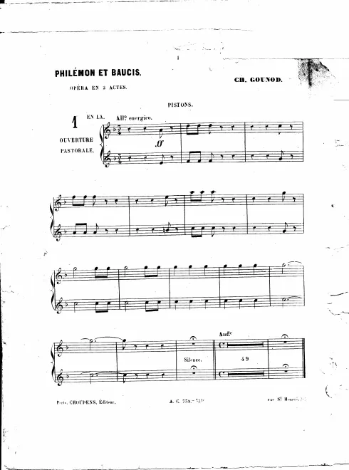 Cornet 1/2 (A)