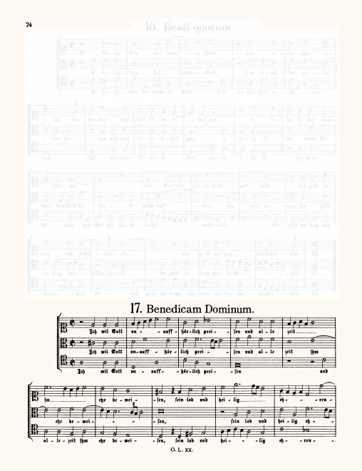 First page of Ich wil Gott unauffhoerlich preisen