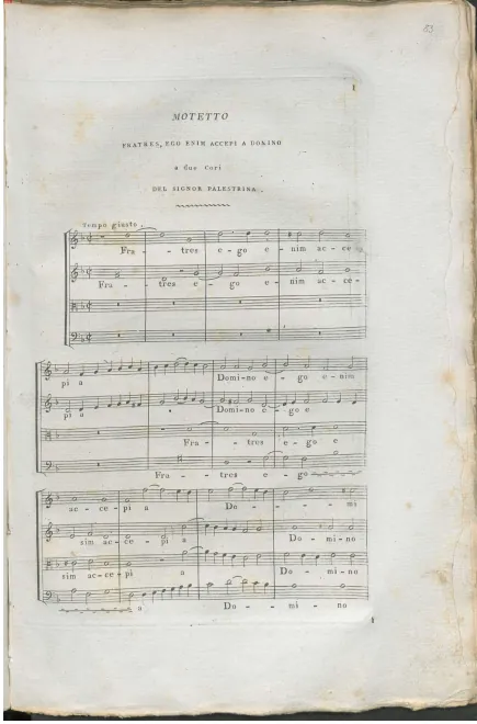 First page of Fratres ego enim accepi