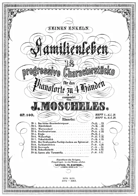 First page of Familienleben