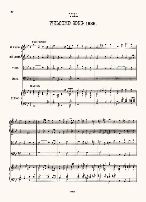 First page of Ye Tuneful Muses