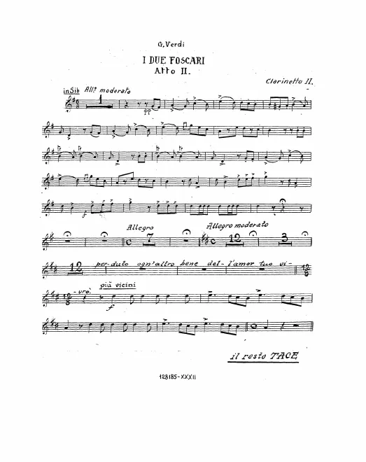 Clarinet 2 (B♭)