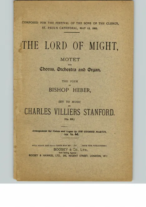 First page of The Lord of Might