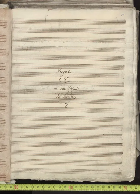 First page of Kyrie
