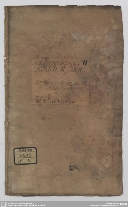 First page of Sonata in E minor