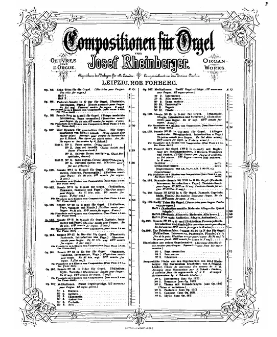 First page of Organ Sonata No.11
