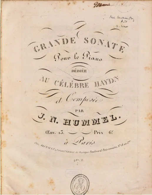 First page of Piano Sonata No.2