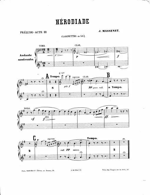 Clarinet 1/2 (A)