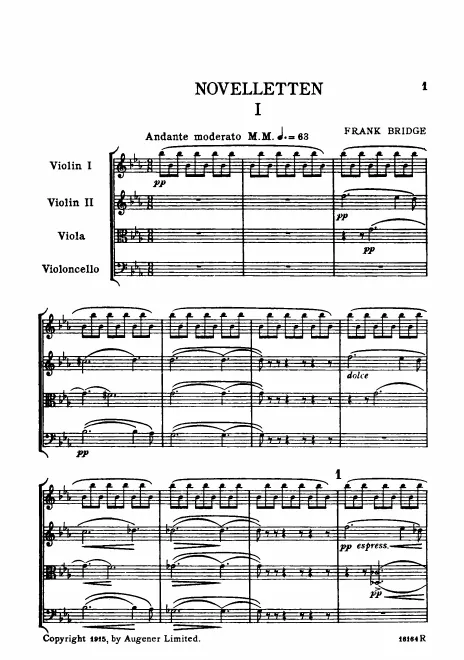 First page of Novelletten
