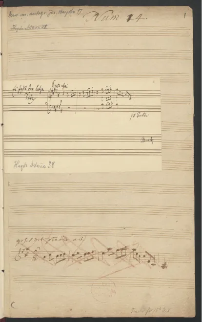 First page of Symphony No.28 in A major