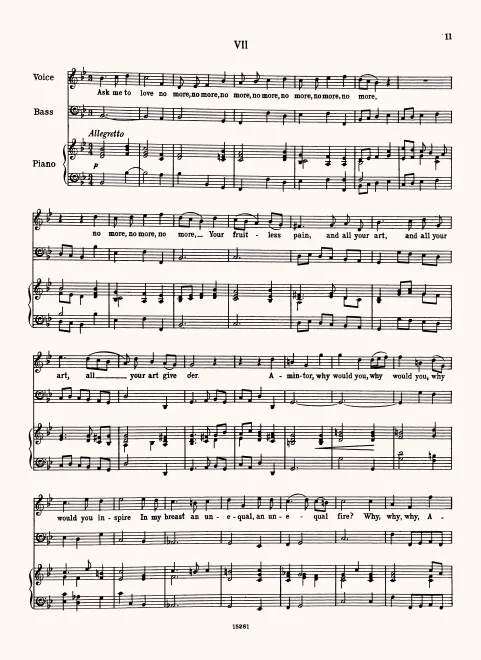 First page of Ask Me to Love No More