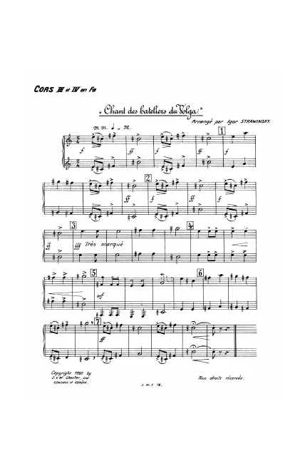 Horn 3/4 (F)