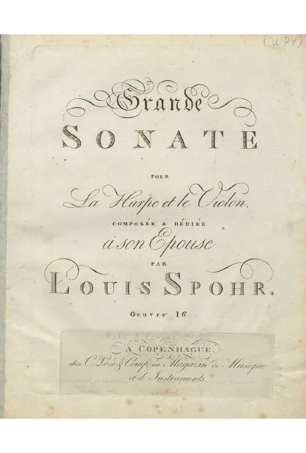 First page of Sonata No.2