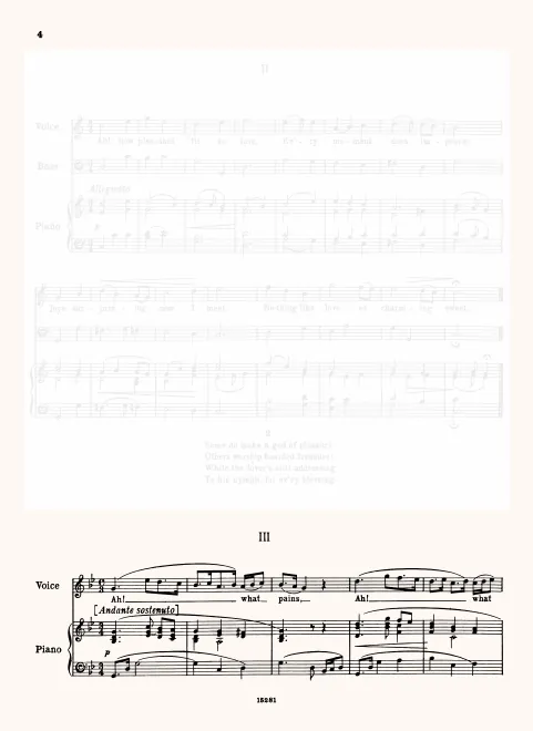 First page of Ah! What Pains