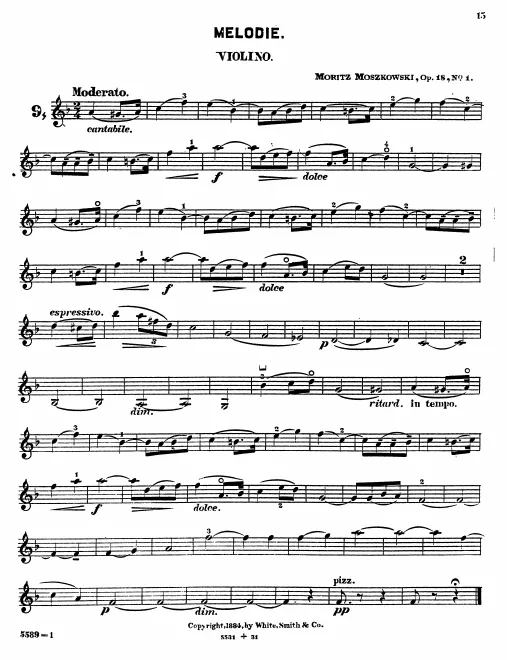 First page of 5 Klavierstücke
