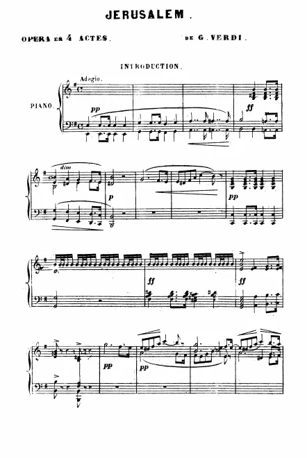 First page of Jérusalem