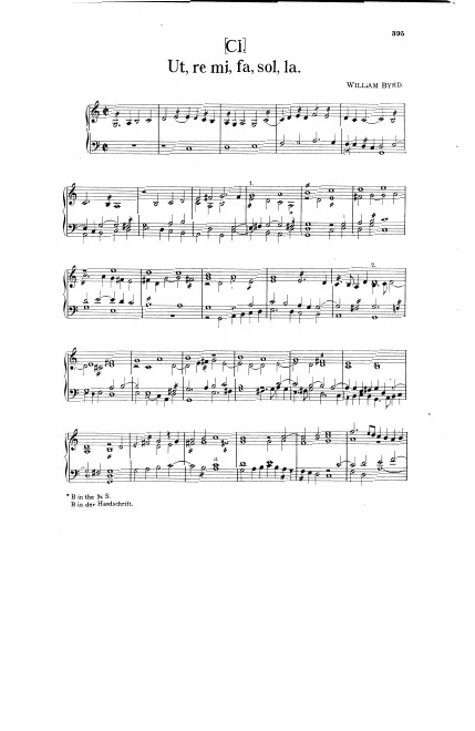 First page of Ut, re, mi, fa, sol, la