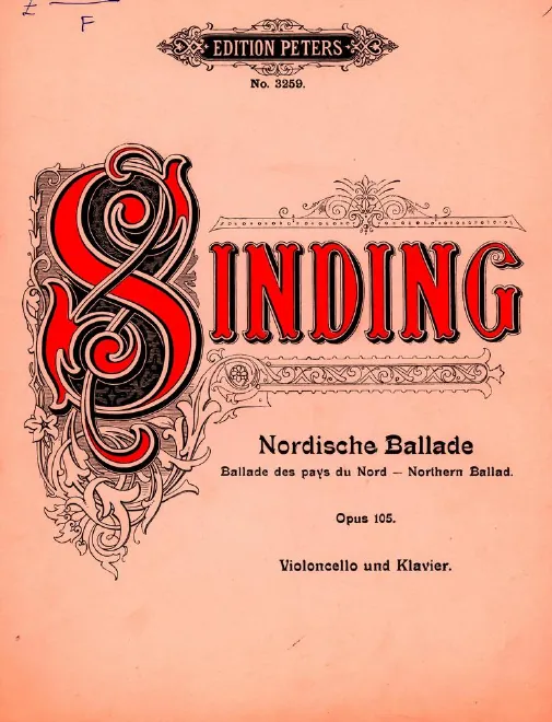 First page of Nordische Ballade