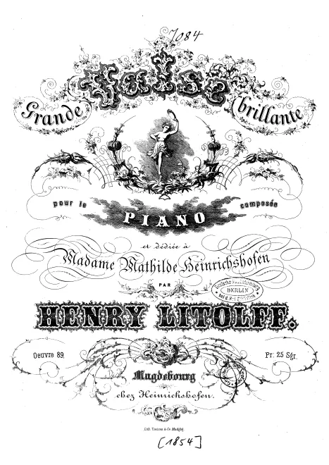 First page of Grande Valse brillante