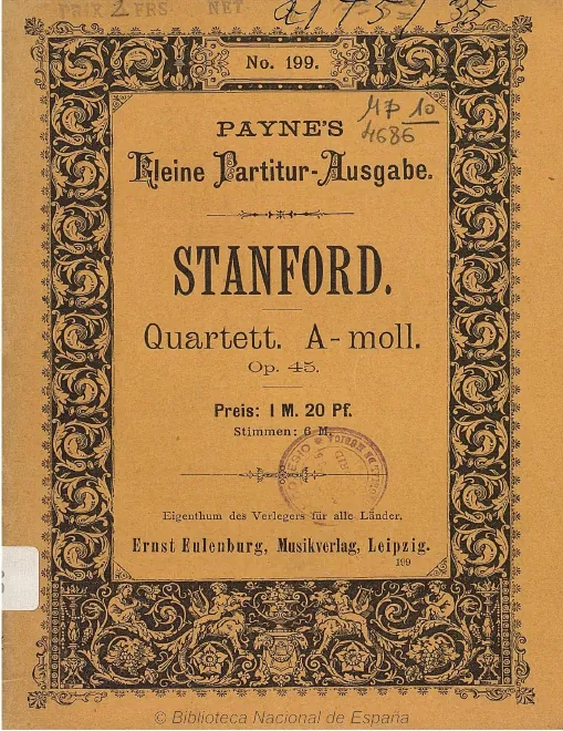 First page of String Quartet No.2