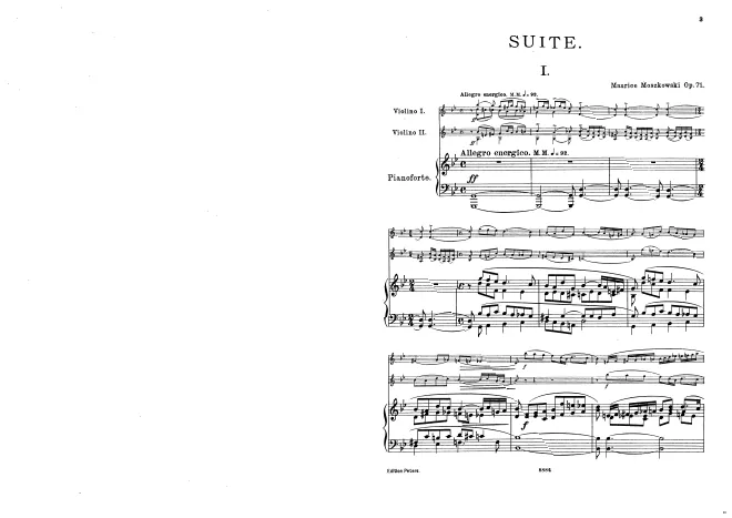 First page of Suite