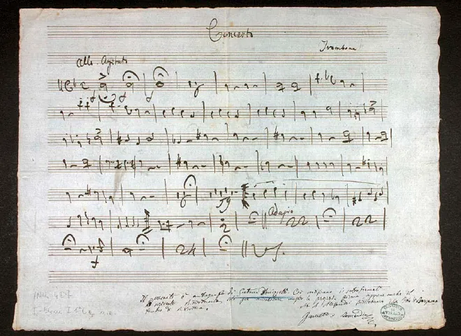 First page of Viola Concerto