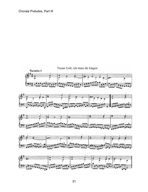 First page of Freu dich sehr, o meine Seele