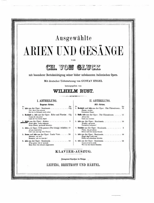First page of Le feste d’Apollo