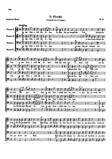 First page of Flucht