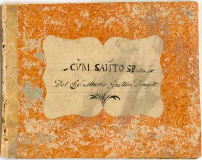 First page of Cum Sancto Spiritu