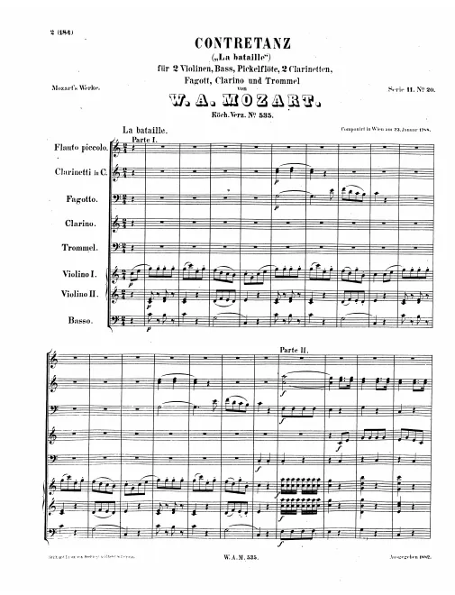First page of Country Dance