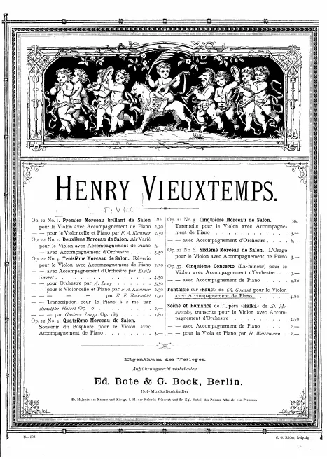 First page of Fantasia on Themes from Gounod’s Faust