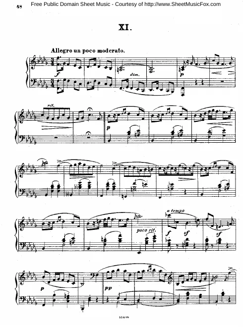 First page of Zwei Polnische Tänze für Pianoforte