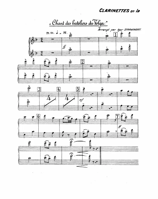 Clarinet 1/2 (A)
