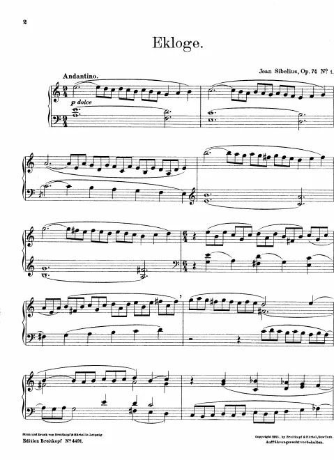 First page of Lyric Pieces