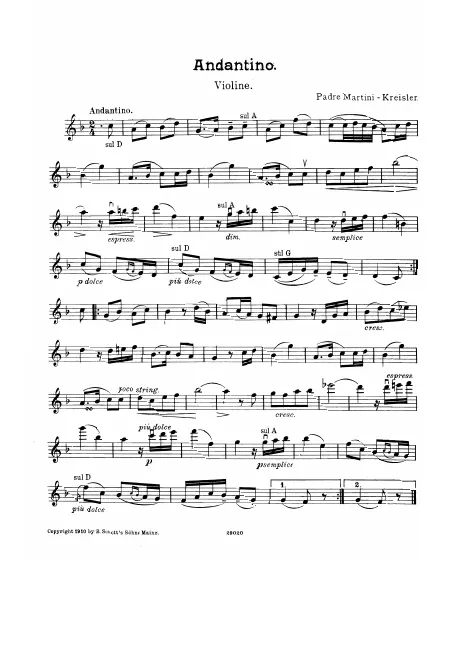 Violin Part