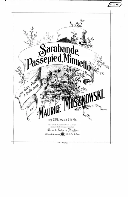 First page of Sechs Stücke aus der Musik von Grabbés 'Don Juan und Faust'