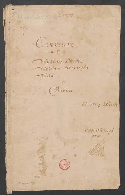 First page of Overture
