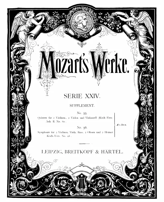 First page of String Quintet