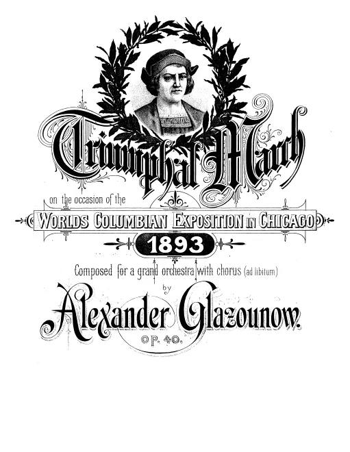 First page of Triumphal March